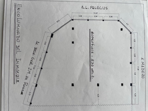 Imagen 2 de 2 de Venta Local Comercial Esquina Rosas Y Palacios