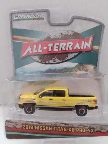 2018 Nissan Titan Escala 1 64 Greenlight 