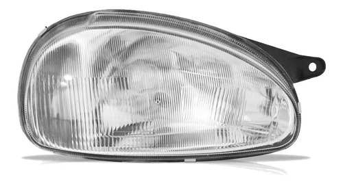 Imagem 2 de 4 de Farol Corsa 1994 1995 1996 1997 1998 1999 Wind Vidro Raiado