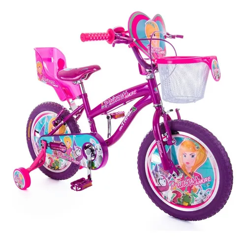 BICICLETA INFANTIL ARO 12 EVEZO – ROSA CLARO –EB12GK01R