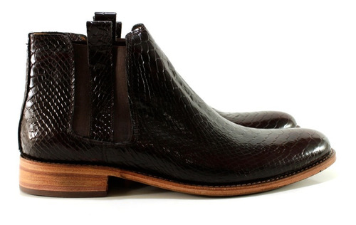 Bota Hombre Botineta Crocco Diseño Marlon By Ghilardi 