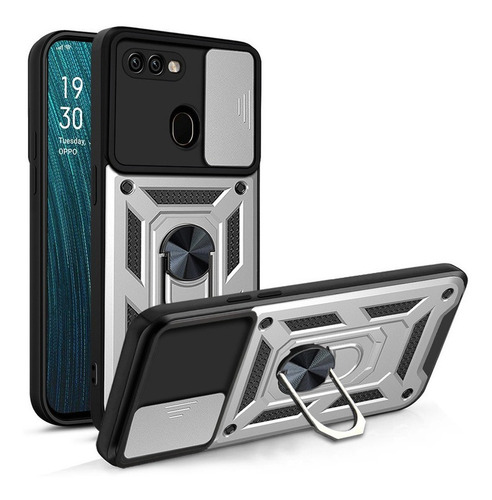 Carcasa Con Protector De Cámara Para Oppo A5s/a7 2018/a12