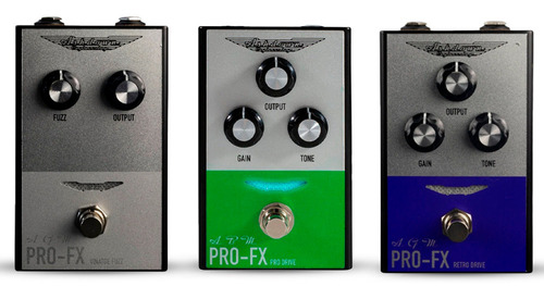 Imagem 1 de 8 de Kit 3 Pedal De Efeito Para Baixo Ashdown Pro-fx