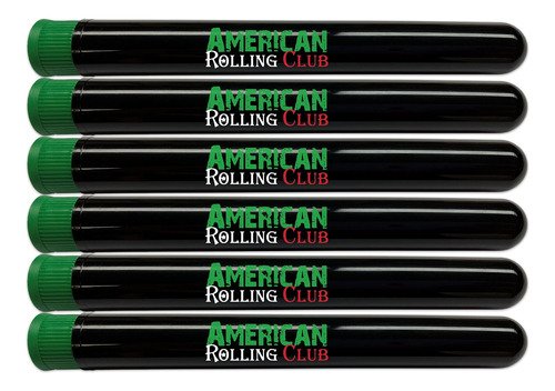 American Rolling Club Tube | Paquete De 6 | Soporte Hermtico