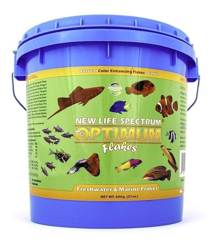 New Life Alimento Spectrum Naturox Hojuelas Con Ajo 600 Gr 