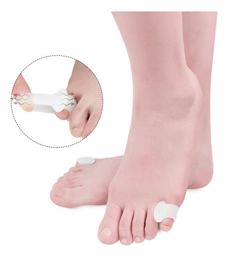 Protector Corrector De Juanetes De Silicona Para Dedos