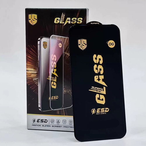 Funda Compatible Iphone 16 Pro Max Silicona Logo + Vidrio Gris Iphone 16 Pro Max