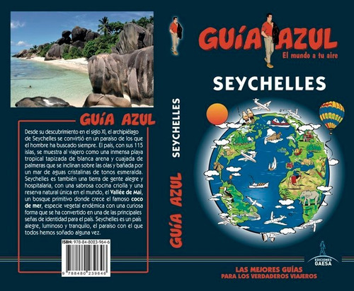 Seychelles, De Ledrado, Paloma. Editorial Guías Azules De España, S.a. En Español