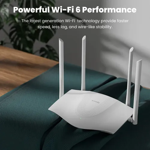 Tenda Router Wi-fi 6 Ax Router Wifi Inteligente (rx3) - Rou.