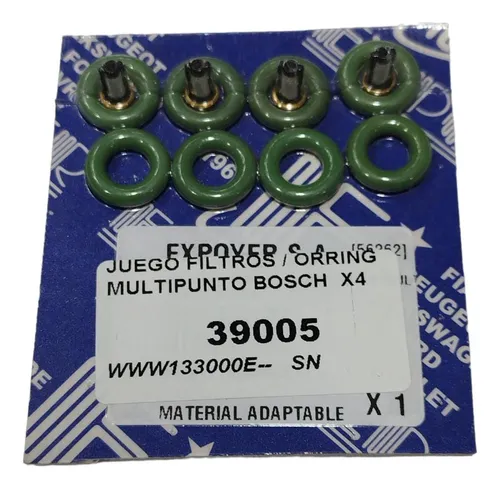 comprar Juego Filtros Orring Inyectores Multipunto Bosch