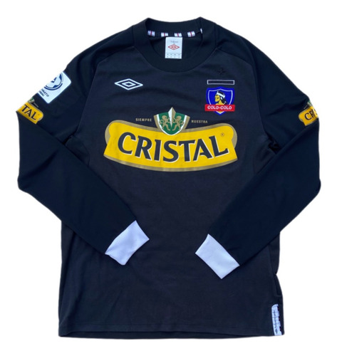 Colo Colo, #10 Jorquera, Umbro, 2011, Talla M, Manga Larga. (Usado)