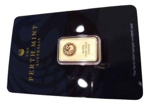 Oro Puro 24kilates The Perth Mint Certificada 5g Australia