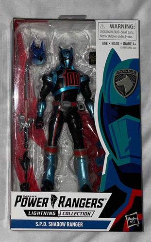 Power Rangers Lightning Collection Spd Shadow Ranger.