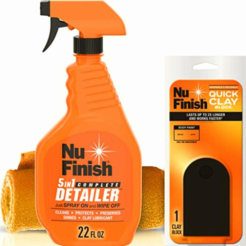 Nu Finish Kit De Arcilla Rápida Para Coche Con Bloque De