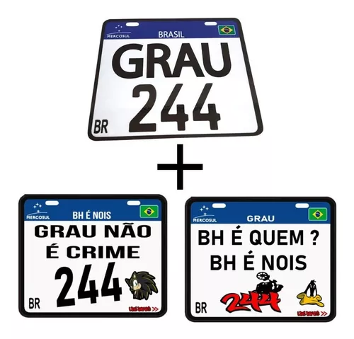 Placa Para Bike Do Grau de Alta Qualidade em Aço - LBS BIKES