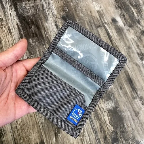 Billetera Rfid Cache Wolf Gray Vanquest - Crt Ltda
