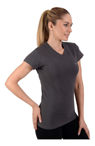 Imagen 2 de 6 de Playera Deportiva De Licra Para Mujer Manga Corta - Everlast