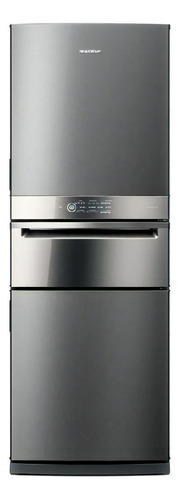 Geladeira Brastemp Inverse 3 Frost Free 419 Litros Cor Inox 110v