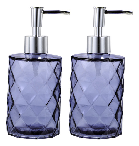 Paquete De 2 Botellas De Loción De Ducha Diamond Stripe Silv