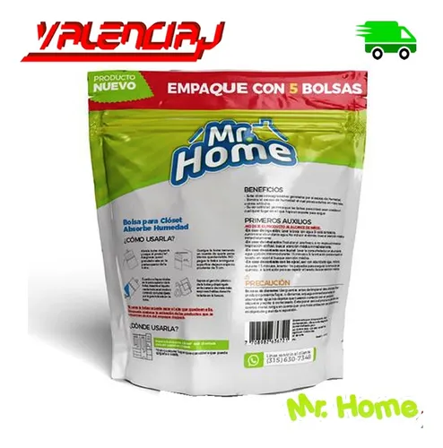 Bolsas Para Closet Absorbentes De Humedad Pack