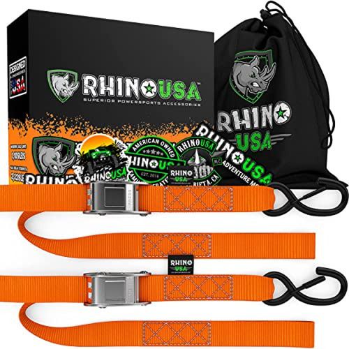 Rhino Usa - Correas De Amarre Para Motocicleta (paquete De 2