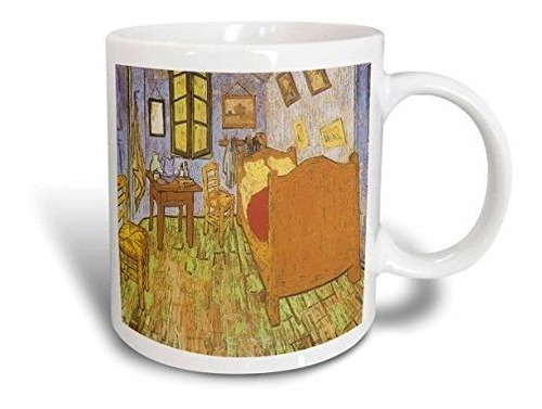 3drose Mug_128156_2 Dormitorio De Van Goghs En Arles Por