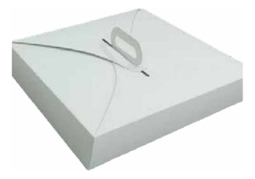 Caja Torta Blanca (30x30x5) X 10 Unidades Valija Tarta