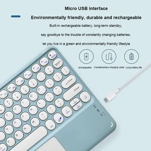Pack De Teclado + Funda iPad 10.2