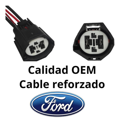 Arnés Conector Modulo Resistencia  Ventilador Ford 