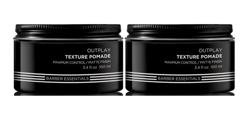 Dúo Cera Mate Fijación Alta Outplay Texture Redken Brews Men