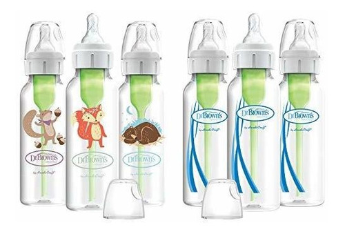 Dr. Brown's Options - Botellas De Bebé, Diseño De Animales D