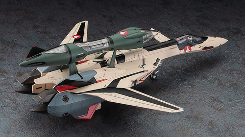 Yf-19 W/fast Pack & Fold Booster Hasegawa 1/72 Macross Plus