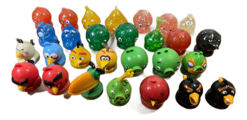 5 Pza A Escoger Figuras Angry Birds Vuala 2024 (Usado)