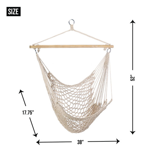Silla Hamaca Zingz & Thingz, Acogedora Y Cómoda, Para Interi