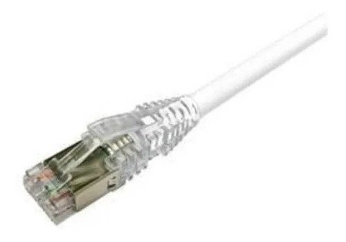 Patch Cord Cat-6a Xg Blanco Cable De Red Armado Commscope