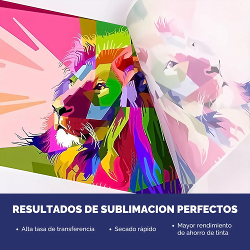 Papel A4 Para Sublimar Y Estampar - 95% Transferencia - 210 X 297 Mm - 100 Gramos - Resma De 20 Hojas - Marca Global Electronics