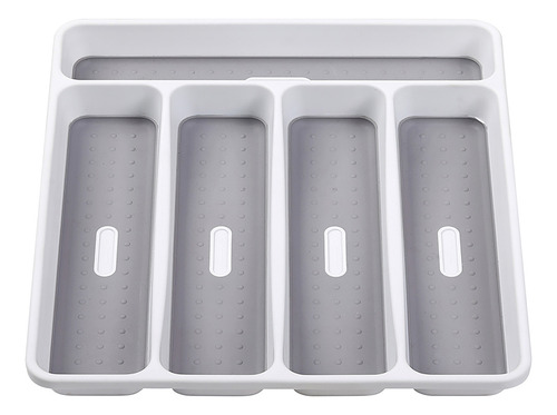 Bandeja Para Cubiertos Clásica, Organizador De Cocina Con 5