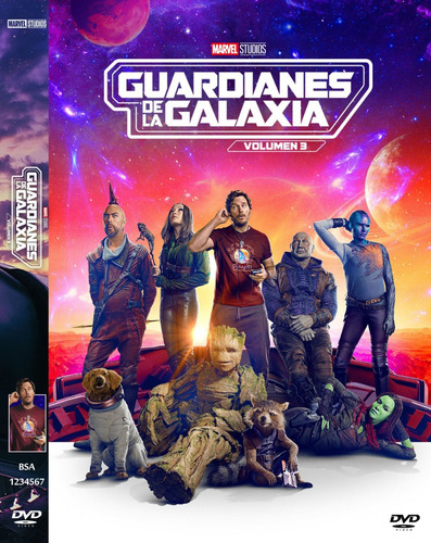 Guardianes De La Galaxia Vol. 3 (2023) Dvd