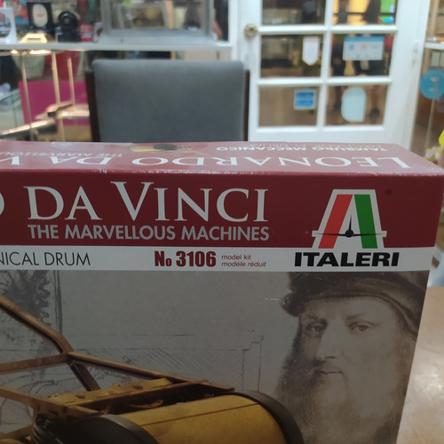Maqueta Para Armar Italeri Tambor Mécanico Da Vinci