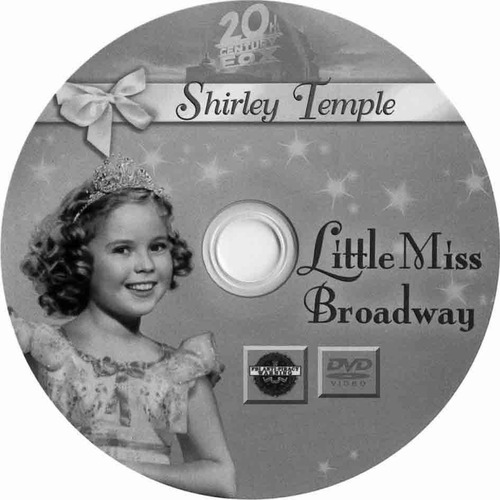 Shirley Temple A Pequena Miss Broadway 1938 P&b Leg