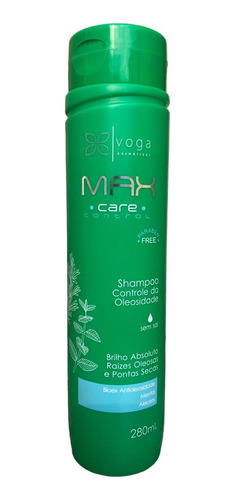 Shampoo Raizes Oleosas Pontas Secas Max Control Voga 280 Ml