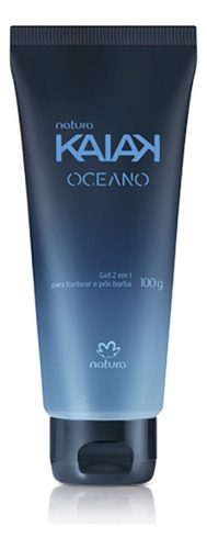 Gel de barbear e pós-barba Kaiak Oceano Natura 2 em 1 100g Gel Natura Kaiak 2 em 1 para barbear e depois da barba 100g x 1 unidade