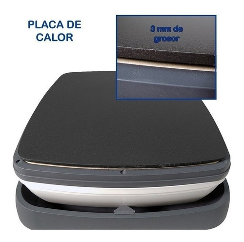Estampadora Sublimadora Plancha Portatil Ligera 23x23 Para Estampar Sublimar Vinilo Remeras Celulares Mousepads Cuotas