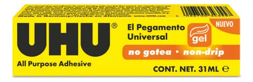 Pegamento Universal Uhu Gel 31 Ml 9U 34355