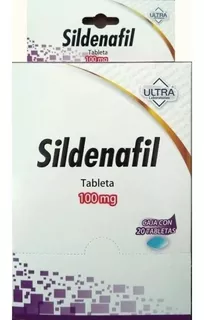 Sildenafil 100 Mg C/20 Tabletas Ultra / Generico Viagra