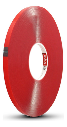 Cinta Doble Cara Transparente, Bitape 510t 1mm X 6mm Color Transparente Bitape 510t6