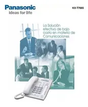 Comprar Teléfonos Digitales Central Panasonic Kx-t7665