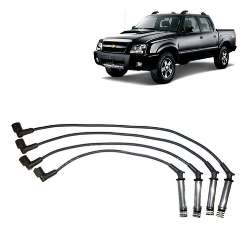 Cables De Bujia Para Chevrolet S10 Apache 2.4 2002 2012