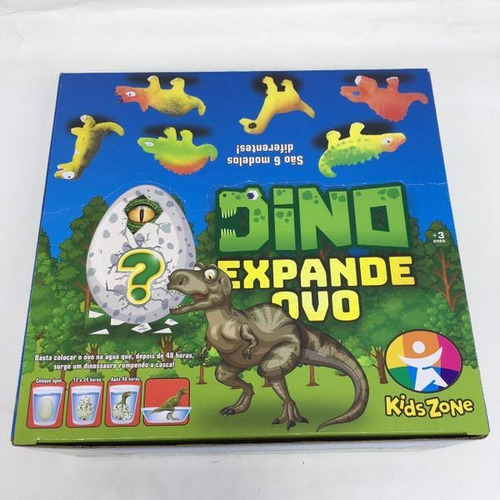Imagem 7 de 8 de Brinquedo Choca Ovo Dino Expande Na Água Unidade Kids Zone