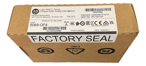 Allen-bradley 5069-of4 Compact5000 Analog Output Module